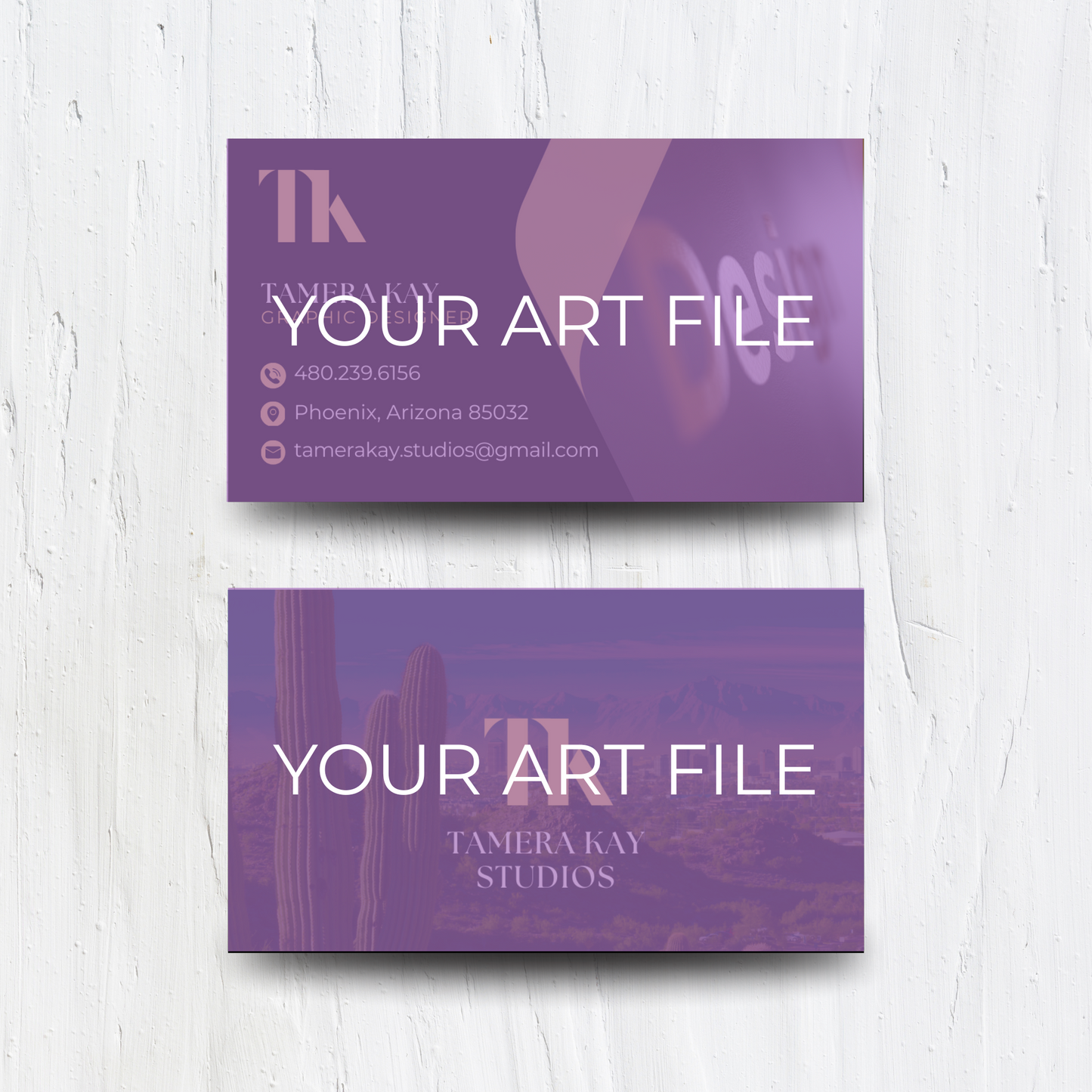 Business Cards -- 14 PT Double-Sided Matte Finish