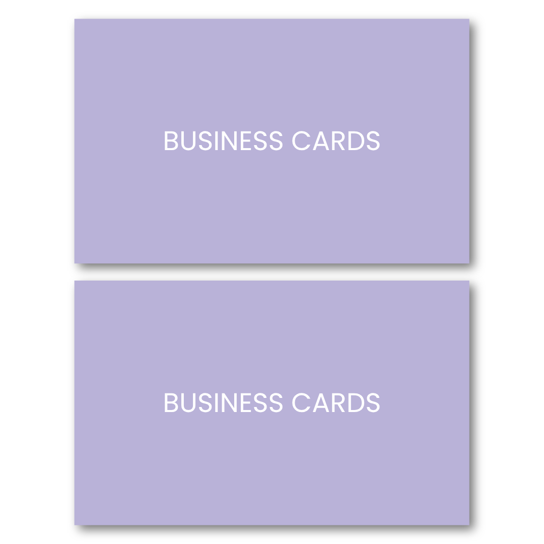 Standard Business Cards